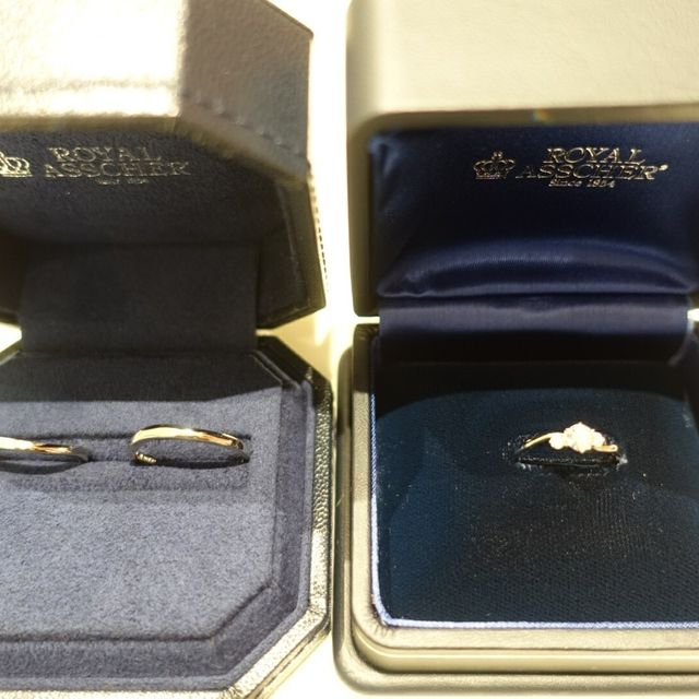【ROYAL ASSCHER(ロイヤル・アッシャー)の口コミ】 店内に入り即一目惚れしました^_^まるで呼ばれていたかのように惹きつけら…