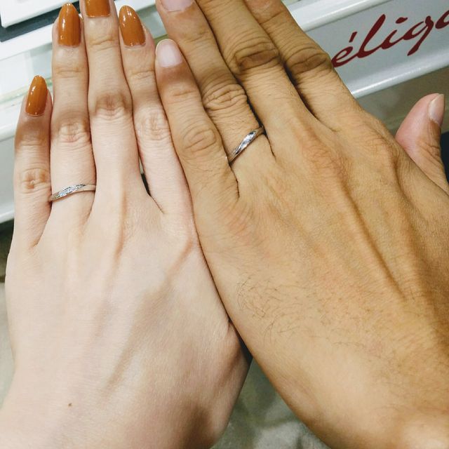 【アンジェリックフォセッテ(Angelique Fossette)の口コミ】 迷いに迷って、こちらの指輪に決めたのは、
自分では分からなくなってしま…