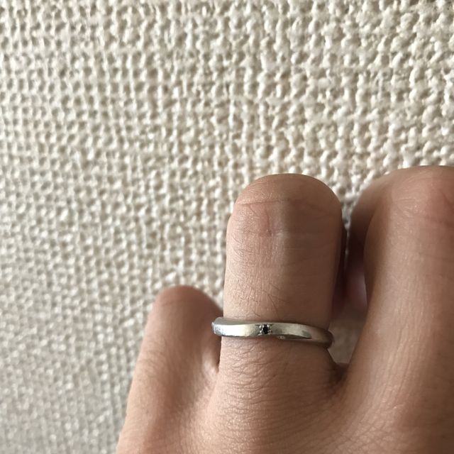 【エクセルコダイヤモンド(EXELCO DIAMOND)の口コミ】 ありきたりな形、雰囲気の指輪ではないものが良いという自分の希望があっ…