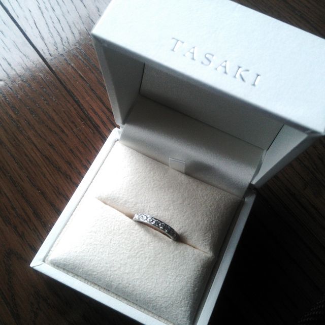 【TASAKI(タサキ)の口コミ】 婚約指輪には地味だと言われたのですが、私があまり普段ジュエリーを付け…