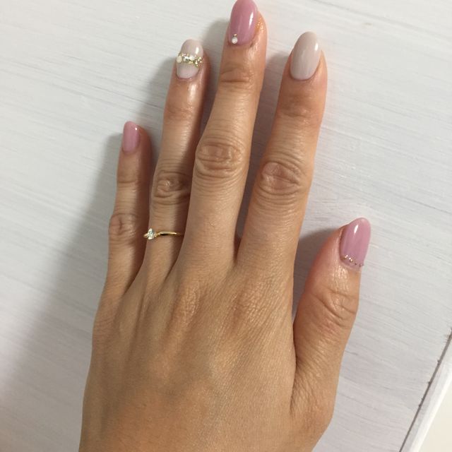 【ete(エテ)の口コミ】 私が欲しいといってた小ぶりのゴールドの婚約指輪を探していてくれたらし…