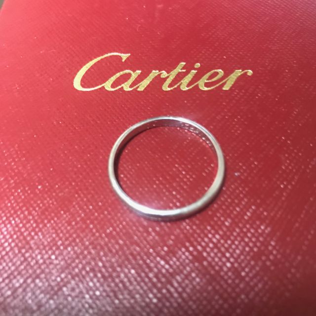 【カルティエ(Cartier)の口コミ】 結婚指輪は毎日つけるものだからしっかりとしたブランドのものが良かった…