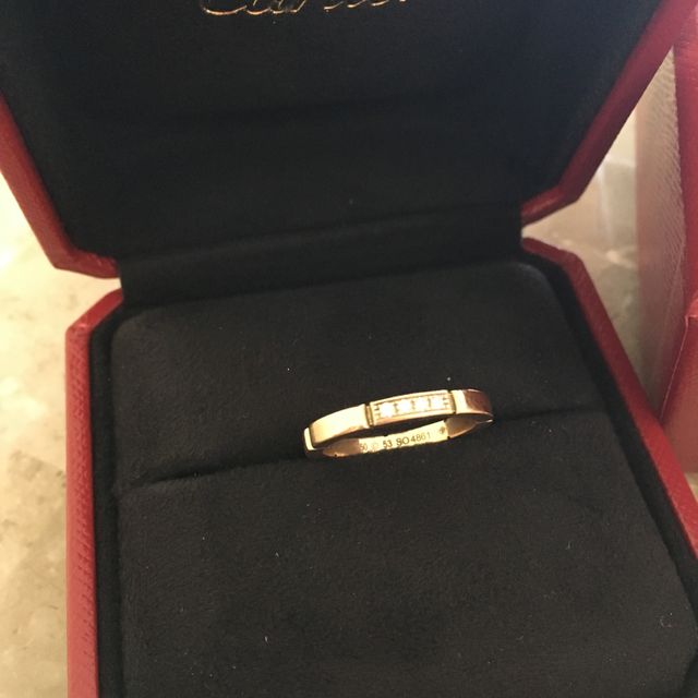 【カルティエ(Cartier)の口コミ】 夫が突然買って来てくれたので私は店頭では選べなかったのだけど結婚指輪…