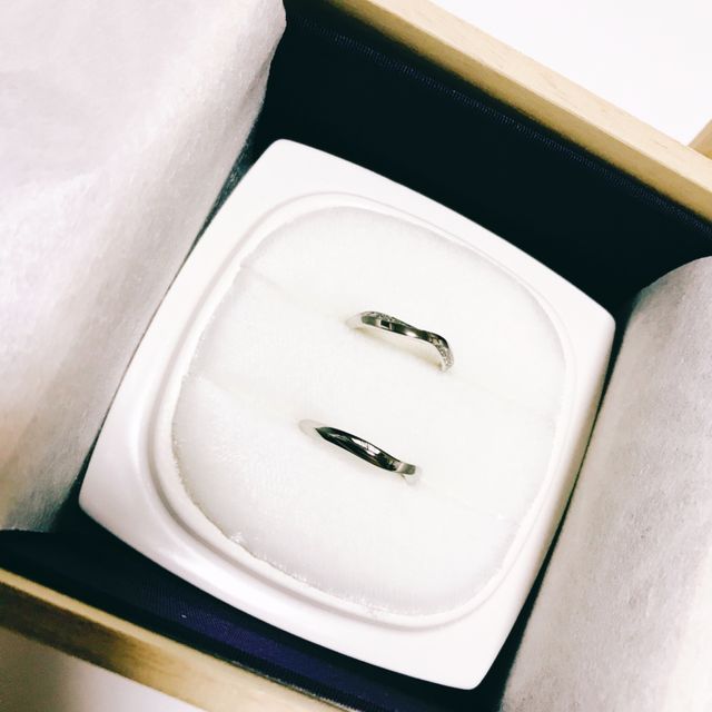 【俄(にわか)の口コミ】 男性用は太かったので女性用の指輪の石を抜いたやつで作ってくれるとのこ…