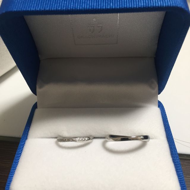 【GALA JEWELRY(ガラジュエリー)の口コミ】 5店舗回って決めましたが、1番指にフィット感があり輝きが素敵でした。男…