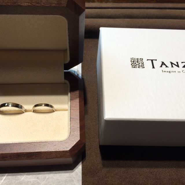 【TANZO.(鍛造指輪)の口コミ】 フルオーダーメイドで他の人とデザインがかぶらない、ふたりだけのオリジ…