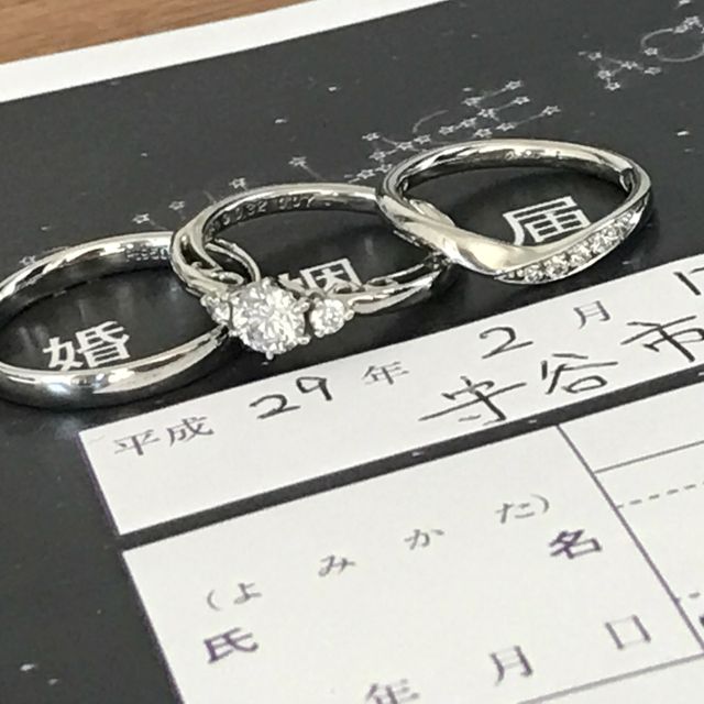 【GALA JEWELRY(ガラジュエリー)の口コミ】 値段と可愛さ、結婚指輪と重ねて付けてもバランスが良かったので(^^)他に…