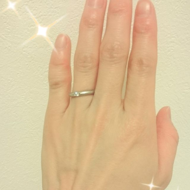 【ROYAL ASSCHER(ロイヤル・アッシャー)の口コミ】 こちらのお店では、いくつかのブランドから
選べるのですが、
主人はもう…