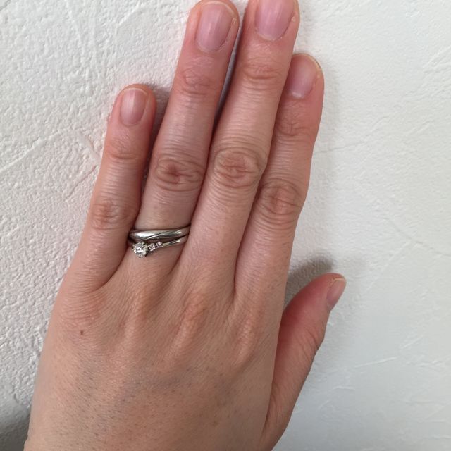 【4℃ BRIDAL(ヨンドシーブライダル)の口コミ】 主人がサプライズで用意してくれていました。私のイメージに合わせて、店…