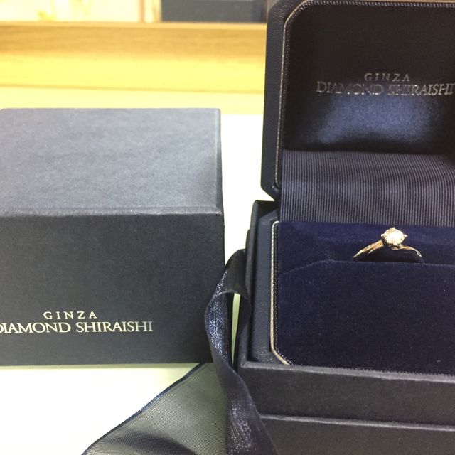 【銀座ダイヤモンドシライシの口コミ】 当日は見学だけのつもりでしたが、そこで一目惚れし、即購入を決めました…