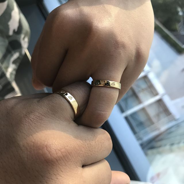 【手作り指輪工房 G.festa(ジーフェスタ)の口コミ】 世界で１つだけの指輪を作りたかったので、2人でデザインも考えて最初から…