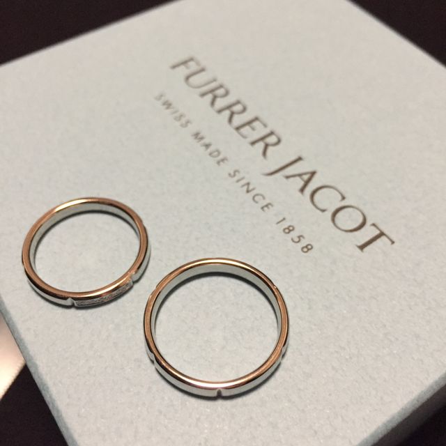 【【閉業】フラー・ジャコー(FURRER-JACOT)の口コミ】 以前から結婚指輪のブランドはフラー・ジャコーのchocolateと決めていまし…