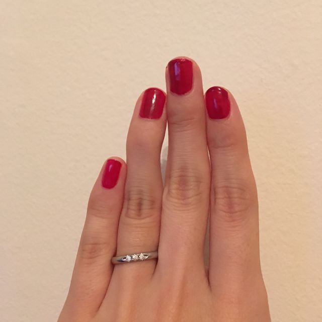 【MIKIMOTO(ミキモト)の口コミ】 ダイアモンドがあしらわれたデザインの指輪を探していたため百貨店中心に…