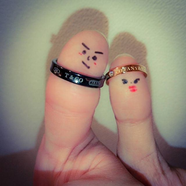 【ティファニー(Tiffany & Co.)の口コミ】 Tiffany & Co.のペアリングを以前からはめていたので、結婚指輪も同じ…