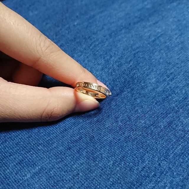 【ティファニー(Tiffany & Co.)の口コミ】 Tiffany & Co.のペアリングを以前からはめていたので、結婚指輪も同じ…