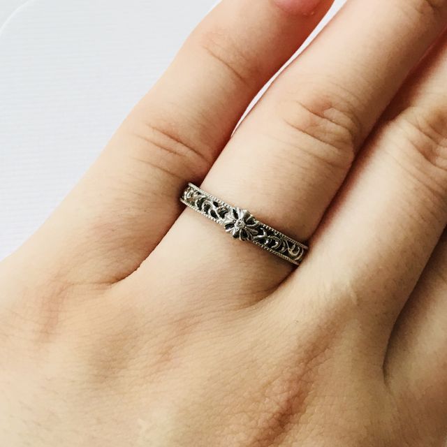 【JEWELRY  KAMATA(ジュエリーかまた)の口コミ】 『クロスのデザイン』『オシャレな指輪』等個性的な指輪を希望だったので…