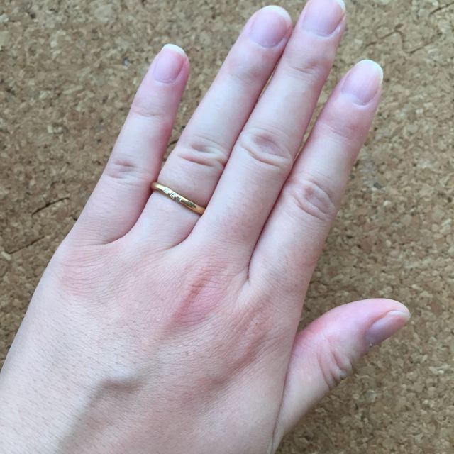 【agete(アガット)の口コミ】 結婚して3年経ってからの指輪購入でしたので、そこまで高くなく、でもオシ…