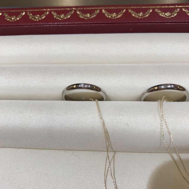 【カルティエ(Cartier)の口コミ】 ダイヤモンドが一粒入っているとデザインと入っていないデザインの両方を…