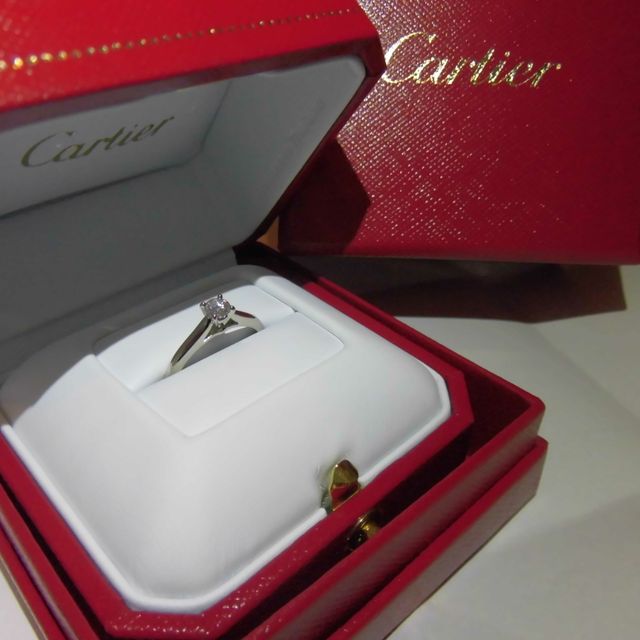 【カルティエ(Cartier)の口コミ】 ダイヤの質・大きさといったコストパフォーマンスを考えれば、ルースの状…