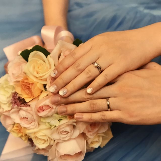 【ティファニー(Tiffany & Co.)の口コミ】 昔から、ティファニーに憧れていました。シンプルな一粒石が良かったので…