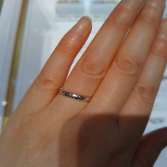 【STAR JEWELRY(スタージュエリー)の口コミ】 シンプルなデザイン、値段がお手頃なのに鍛造、男性用でも値段が変わらな…