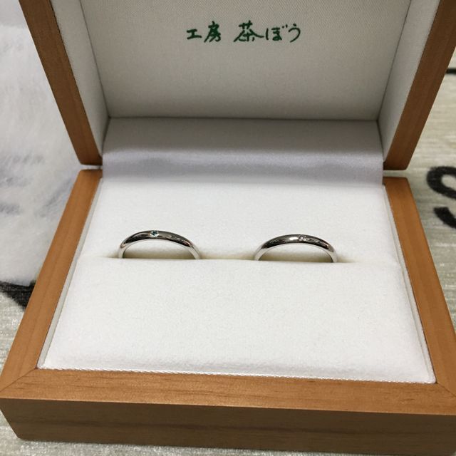 【工房　茶ぼうの口コミ】 フェアでゆっくり説明していただいたのと、職人さんと直接お話しして作成…