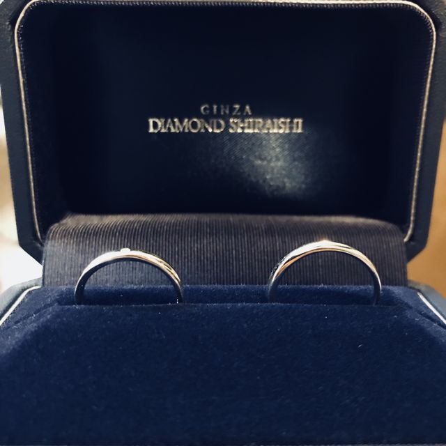 【銀座ダイヤモンドシライシの口コミ】 最初の希望は「シンプルなもの」の一点のみでしたが、試着するうちにイメ…