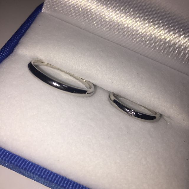 【GALA JEWELRY(ガラジュエリー)の口コミ】 何種類か試着させていただきましたが、最終的には長く着けていても飽きが…