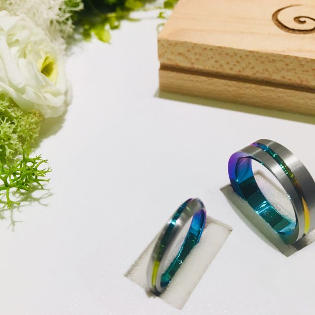 【SORA(ソラ)の口コミ】 店員さん（デザイナー）とお話しながらデザインを決め、お互いに好みの指…