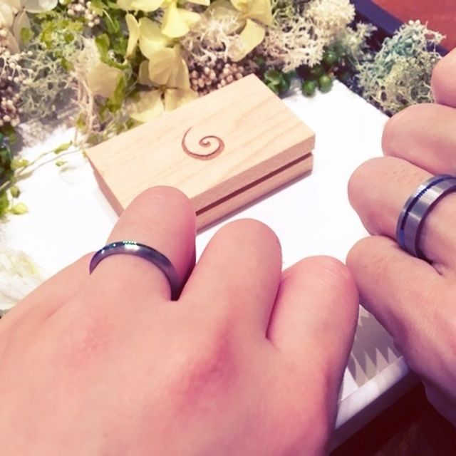 【SORA(ソラ)の口コミ】 店員さん（デザイナー）とお話しながらデザインを決め、お互いに好みの指…