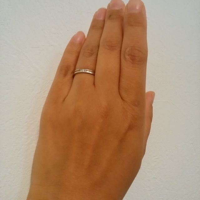 【アイプリモ(I-PRIMO)の口コミ】 私がゴールドの指輪を希望していて、かつシンプルな結婚指輪にありがちな…