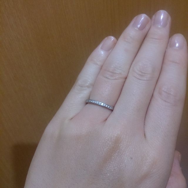 【ROYAL ASSCHER(ロイヤル・アッシャー)の口コミ】 旦那も私も指輪にこだわりはなくハイブランドはもともと考えてはいません…