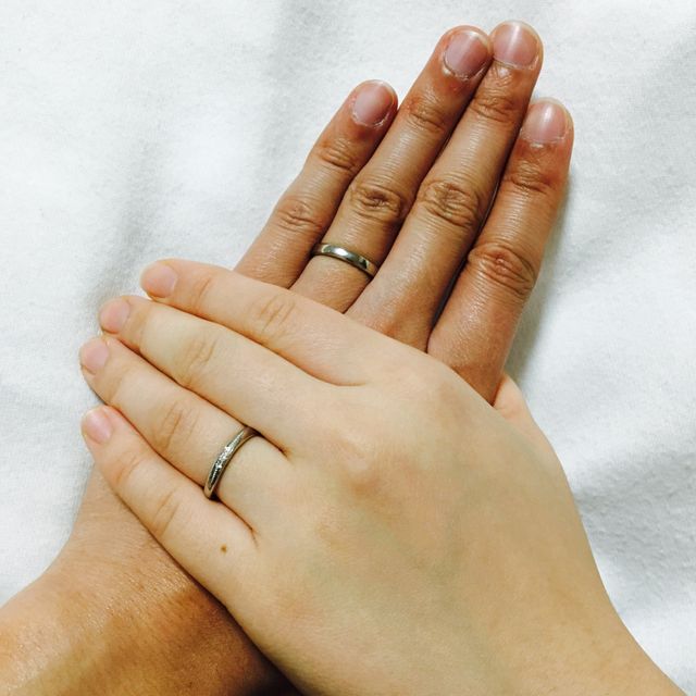 【手作り指輪工房 G.festa(ジーフェスタ)の口コミ】 やっぱり自分で好きな形にアレンジできるところに惹かれました！お互い時…