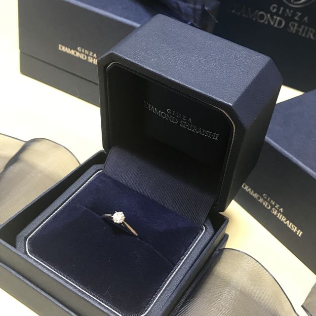 【銀座ダイヤモンドシライシの口コミ】 抜群に接客が良かったです。究極のシンプル、究極の品質、究極の着け心地…