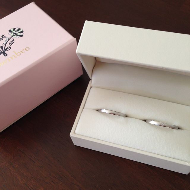 【insembre(インセンブレ)の口コミ】 普段の服装のお互い好みが全く違うので、それぞれの普段の服に合うように…