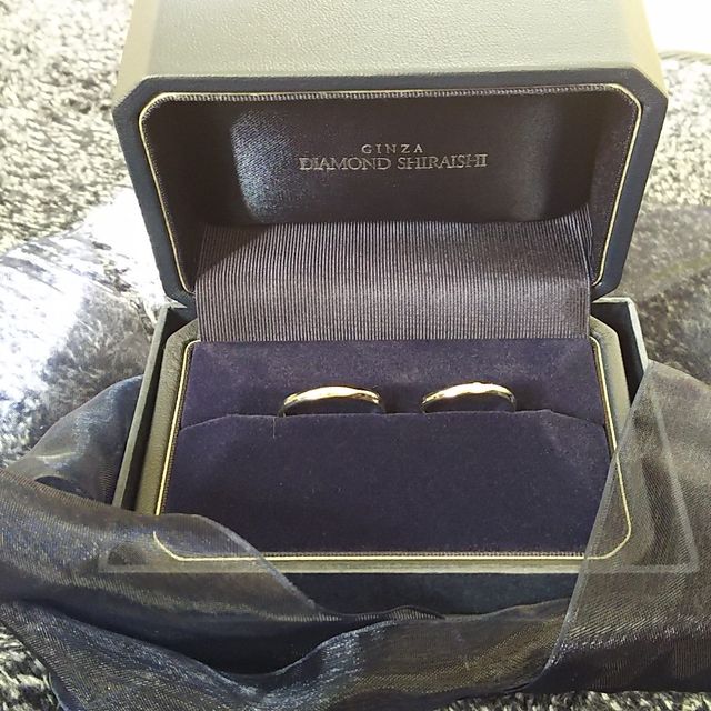 【銀座ダイヤモンドシライシの口コミ】 さまざまな、指輪がありましたが一生ものですのではめ心地を重視して選ば…