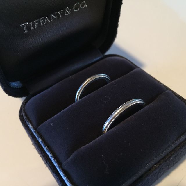 【ティファニー(Tiffany & Co.)の口コミ】 結婚指輪は毎日つけるものなので、選ぶポイントとして付け心地とシンプル…