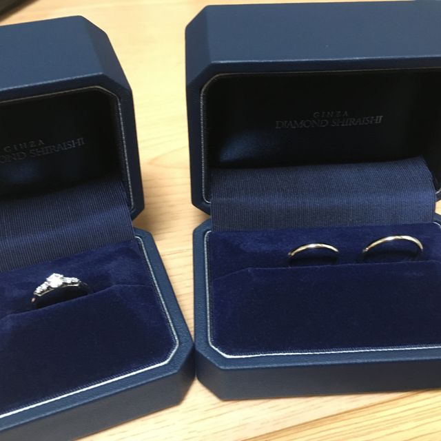 【銀座ダイヤモンドシライシの口コミ】 ダイヤモンドの輝きが素晴らしかったです。その時入荷されている中でオス…