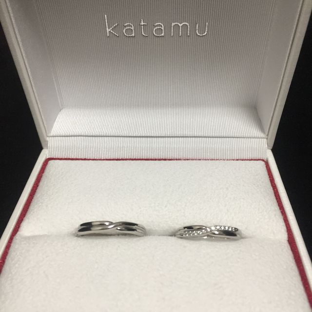 【Katamu(カタム)の口コミ】 固く結ばれた２人の絆を表す縁という名前と、シンプルながらも、凝ったデ…
