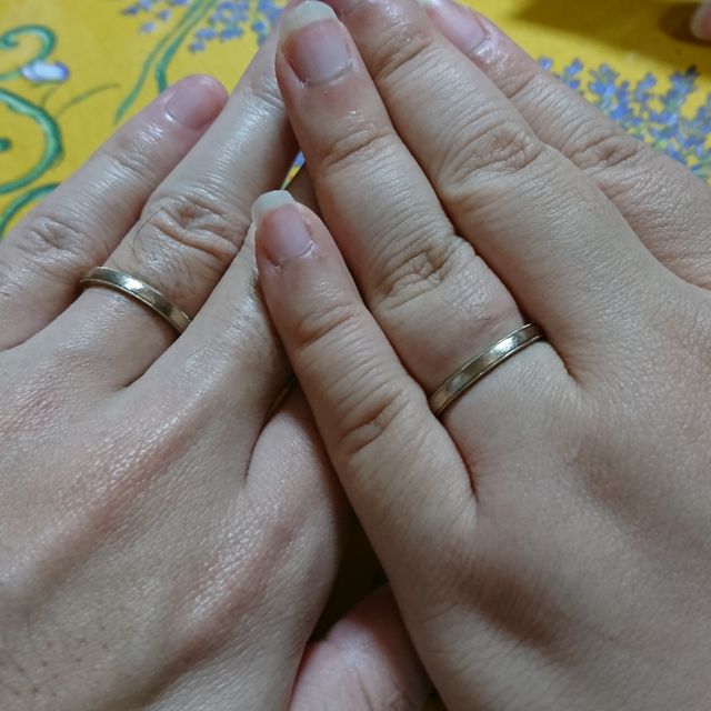 【TANZO.(鍛造指輪)の口コミ】 婚約指輪を以前に作って頂いたことがあり、その時はサプライズで渡すため…