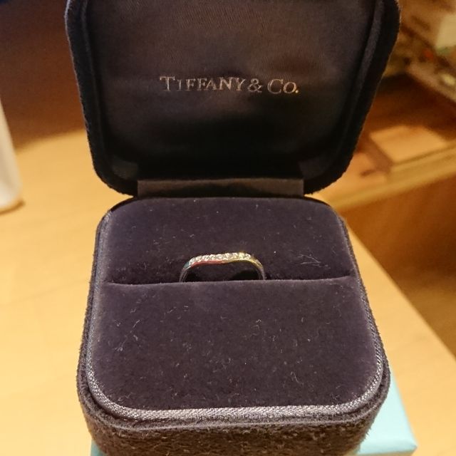 【ティファニー(Tiffany & Co.)の口コミ】 クラシックなダイヤモンドが上部に乗っているタイプは、アクシデントでス…