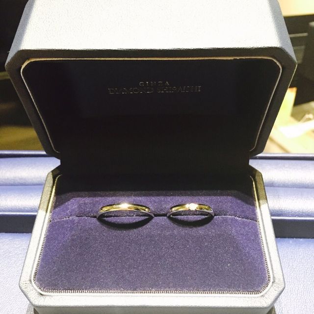 【銀座ダイヤモンドシライシの口コミ】 シンプルな物が好みでカタログで探していたら、ダイヤ1粒って所にインパク…