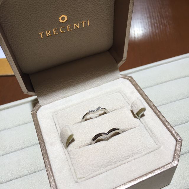 【TRECENTI(トレセンテ)の口コミ】 2人でビビってきたのとつけ心地！そして接客がすごくよかった！デザインも…