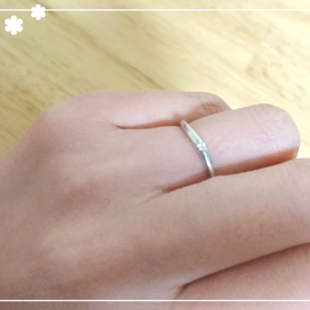 【ヴァンドーム青山(VENDOME AOYAMA)の口コミ】 婚約指輪は大ぶりのダイヤモンドリングにしたので、結婚指輪はシンプルか…