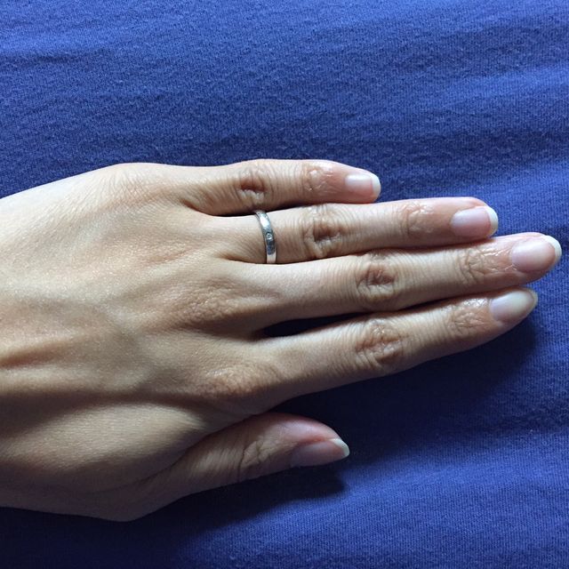 【ギンザタナカブライダル(GINZA TANAKA BRIDAL)の口コミ】 一生着けるものなのでシンプルで高品質なものを探していました。プラチナ9…