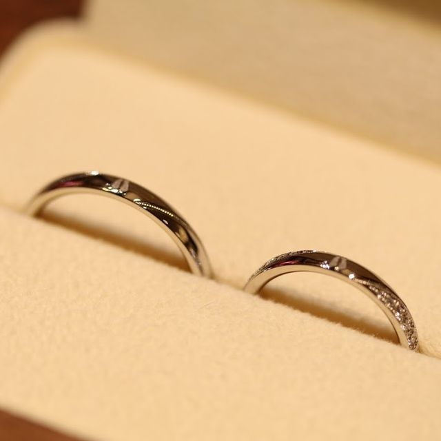 【TANZO.(鍛造指輪)の口コミ】 婚約指輪をこちらで作成し、完全オリジナルデザインにできる点、鍛造製法…