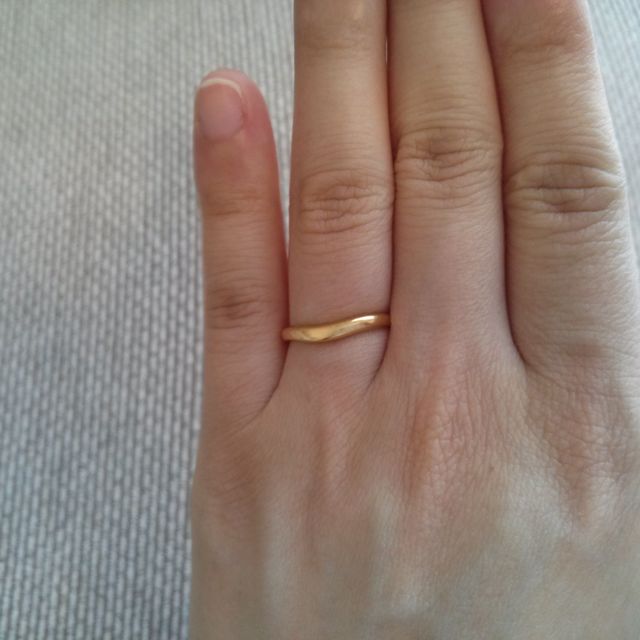 【MIKIMOTO(ミキモト)の口コミ】 もともと指輪を日頃つけないのでつけてて違和感がないものを探していまし…