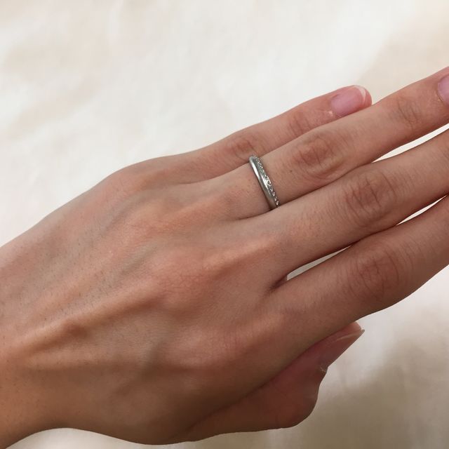 【アイプリモ(I-PRIMO)の口コミ】 シンプル過ぎず、派手すぎない、人とは違うワンポイントがある指輪を探し…