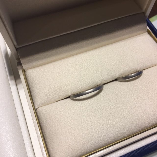 【ヴァンドーム青山(VENDOME AOYAMA)の口コミ】 シンプルなプラチナのものを探していて、百貨店の各ブランドを一通り回っ…