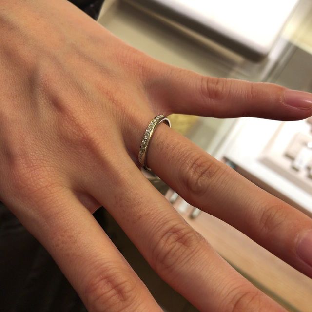 【MJC(三菱ジュエリーコレクション)の口コミ】 予算内で希望のデザインだったことと、結婚式まで1ヶ月程度だったので納期…